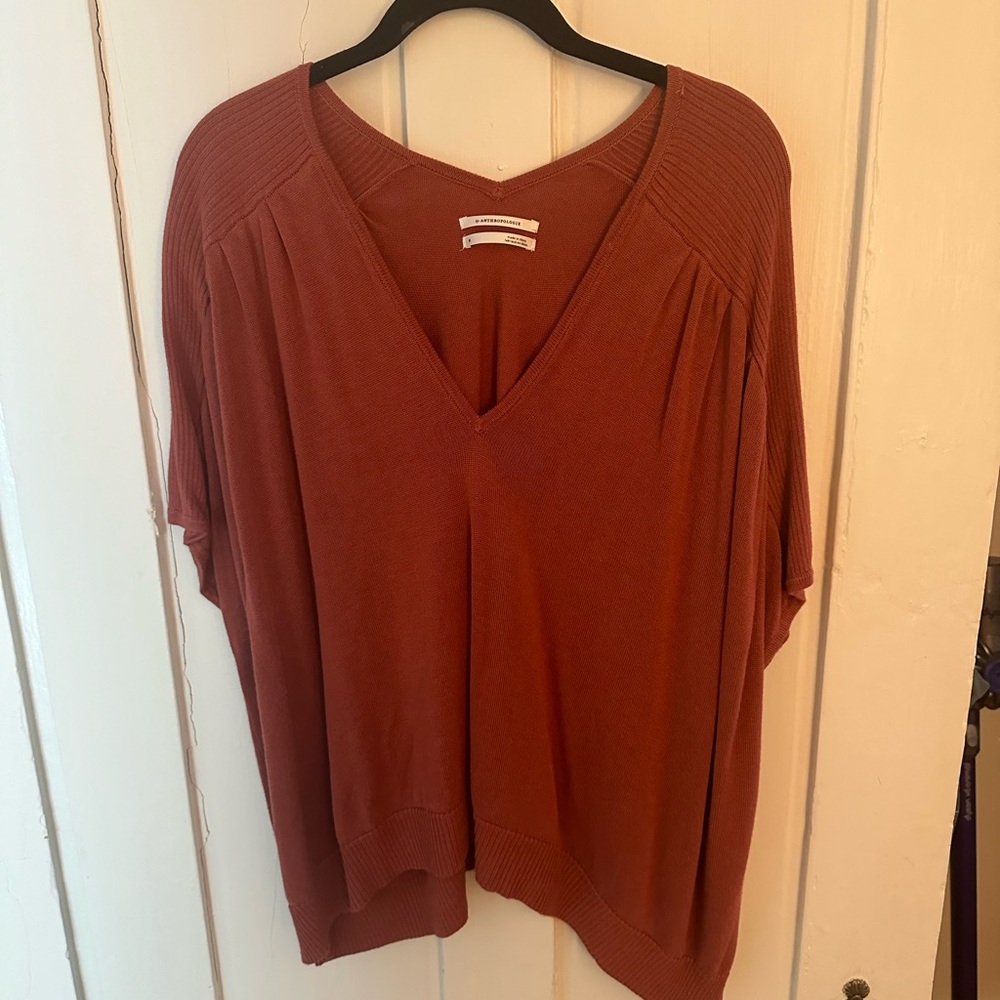 Anthropologie Clara Knit Top